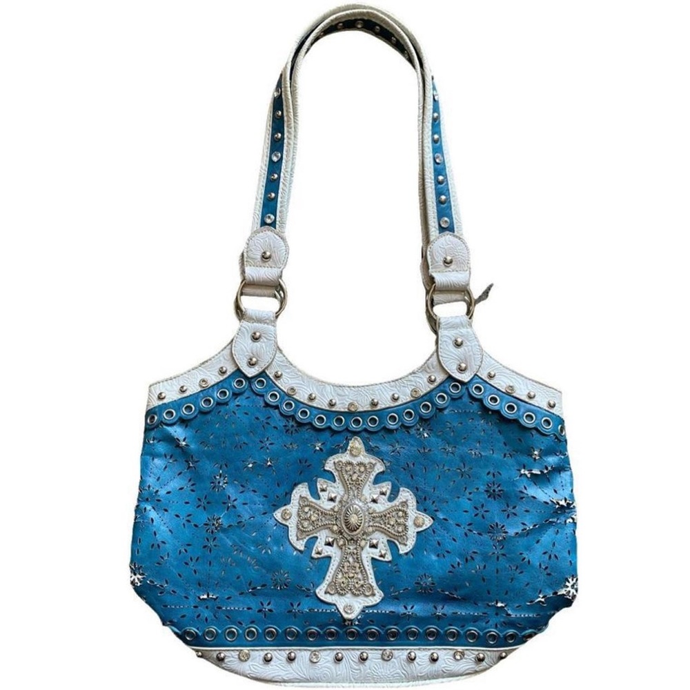 Vintage Y2K Cross McBling Bag Purse.